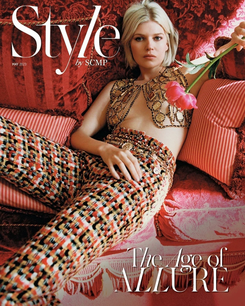 Ola Rudnicka featured on the SCMP Style cover from May 2023