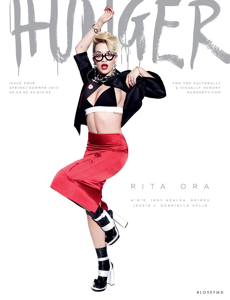Rita Ora
 featured on the The Hunger cover from March 2013