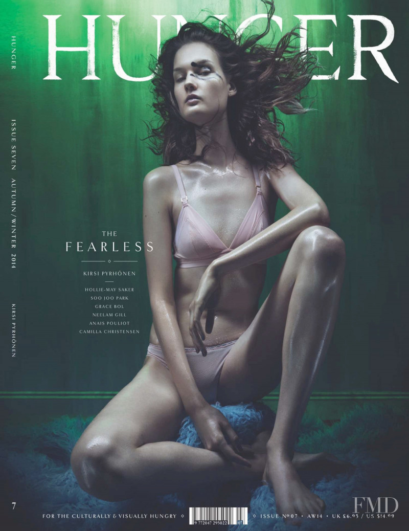 Kirsi Pyrhonen featured on the The Hunger cover from April 2014