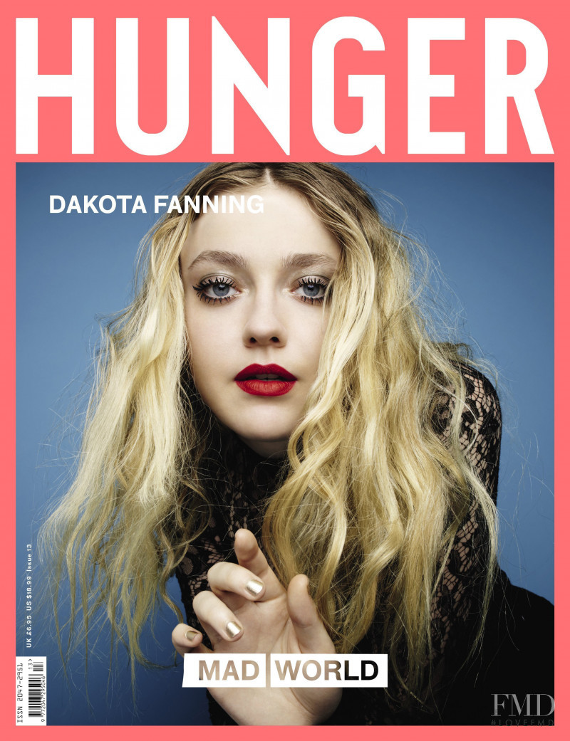 Dakota Fanning featured on the The Hunger cover from February 2018