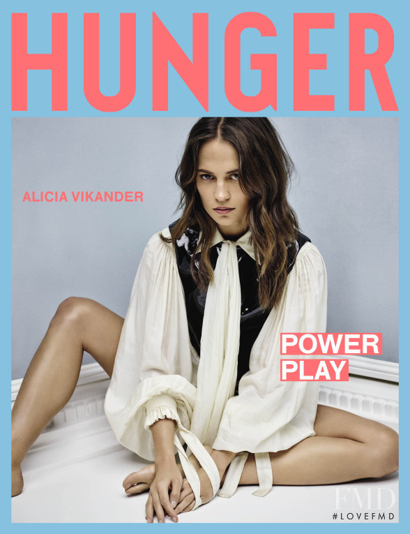 Alicia Vikander featured on the The Hunger cover from March 2018