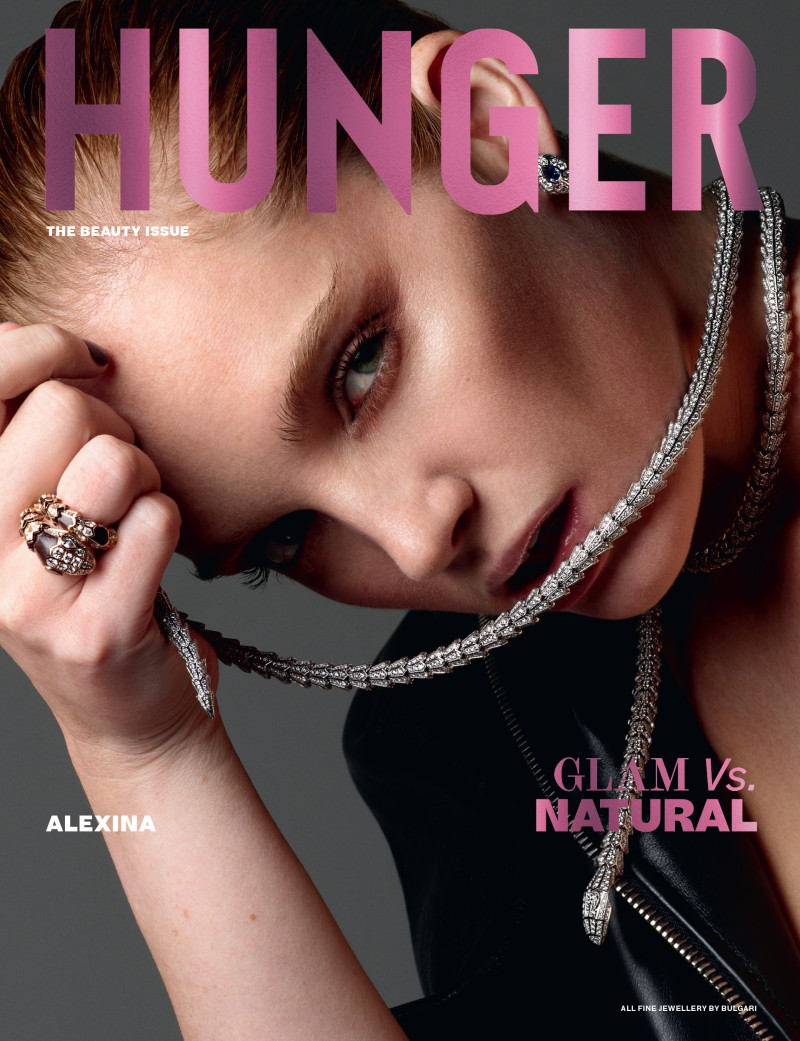 Alexina Graham featured on the The Hunger cover from December 2021