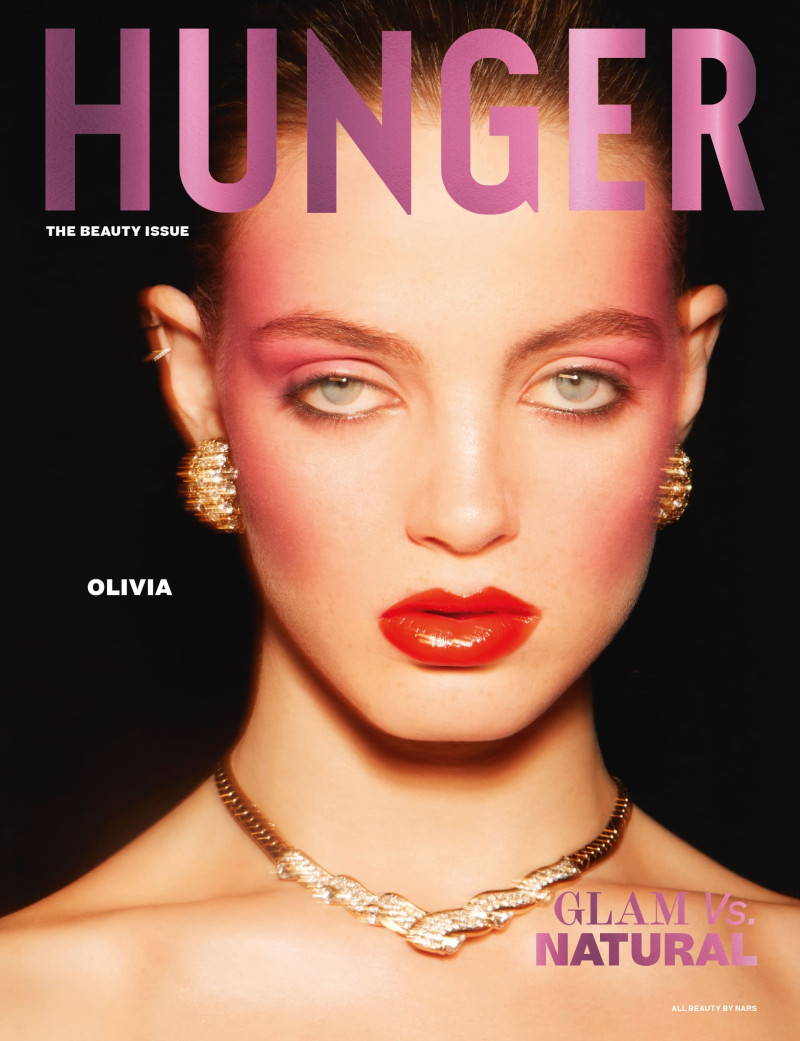 Olivia Shelton featured on the The Hunger cover from December 2021