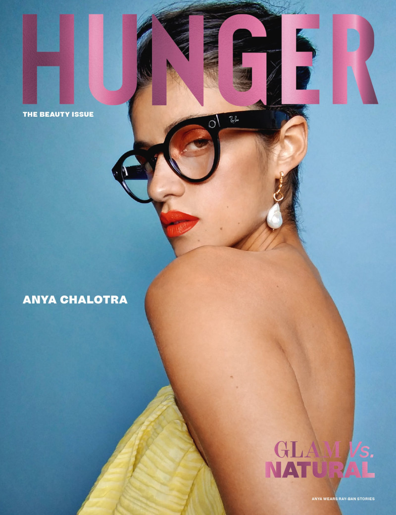 Anya Chalotra featured on the The Hunger cover from December 2021