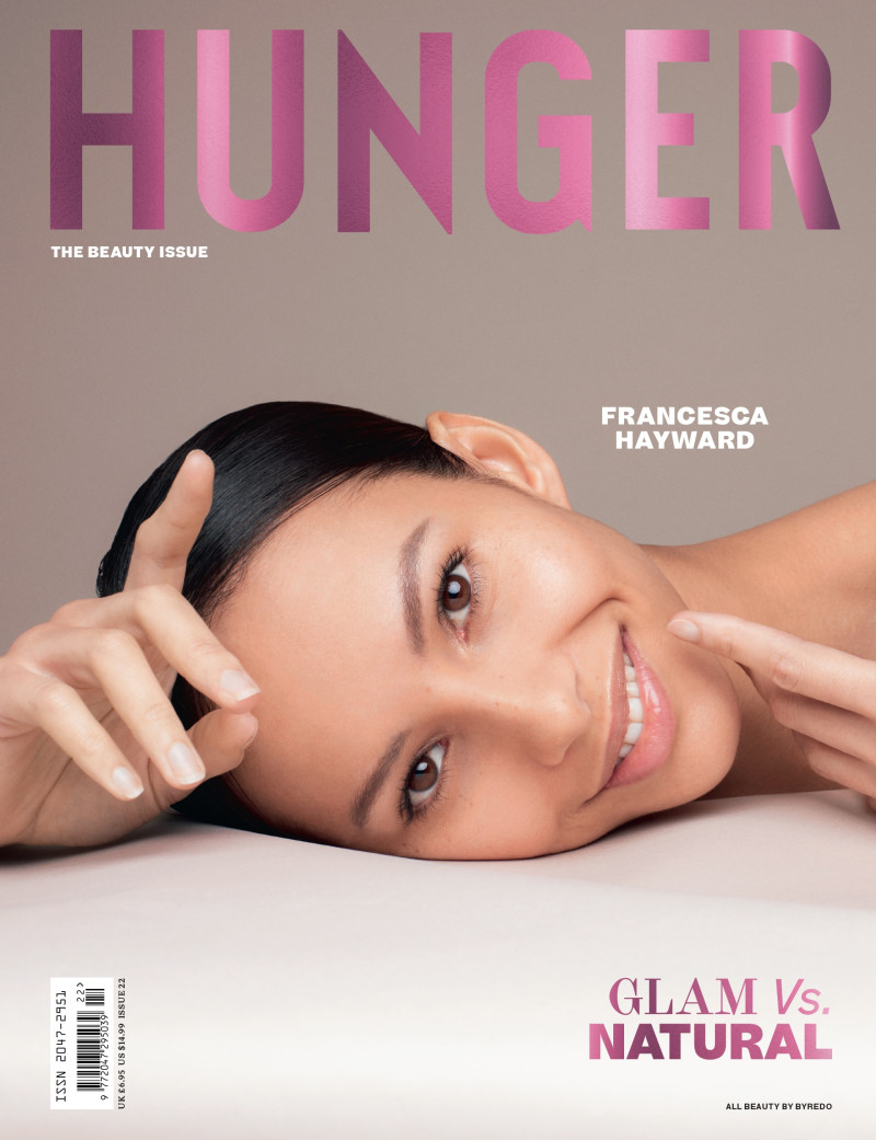 Francesca Hayward featured on the The Hunger cover from December 2021