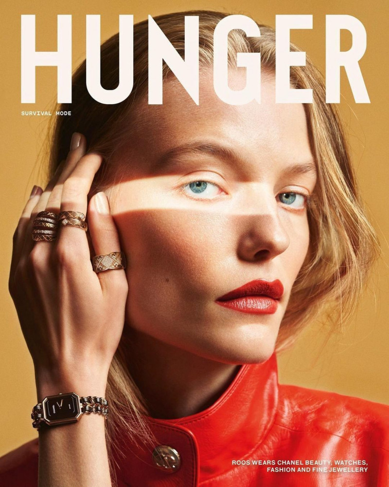 Roos Abels featured on the The Hunger cover from December 2022