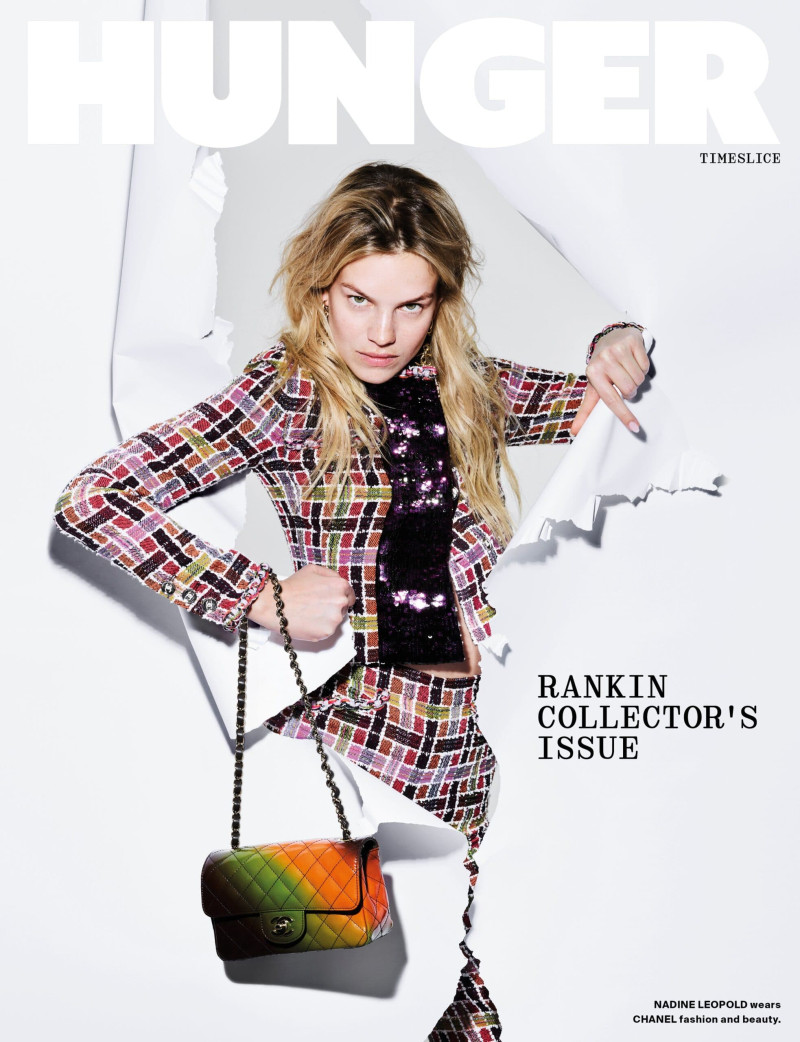 Nadine Leopold featured on the The Hunger cover from May 2023