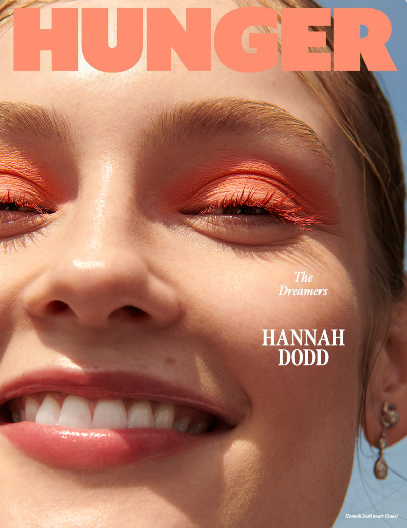 Hannah Dodd featured on the The Hunger cover from July 2024