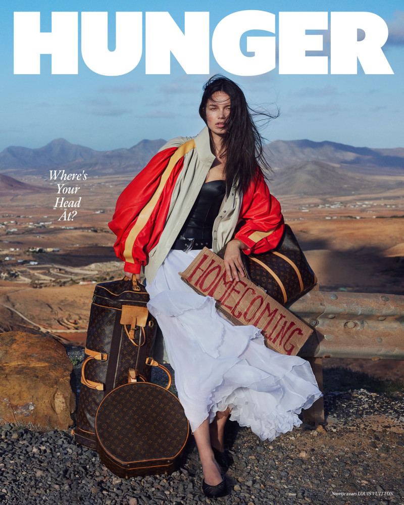 Noortje Haak featured on the The Hunger cover from March 2024