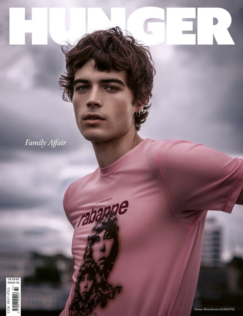 Thomas Meacock featured on the The Hunger cover from October 2024