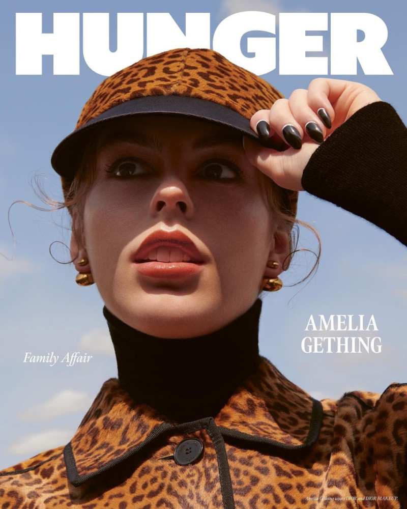 Amelia Gething featured on the The Hunger cover from October 2024