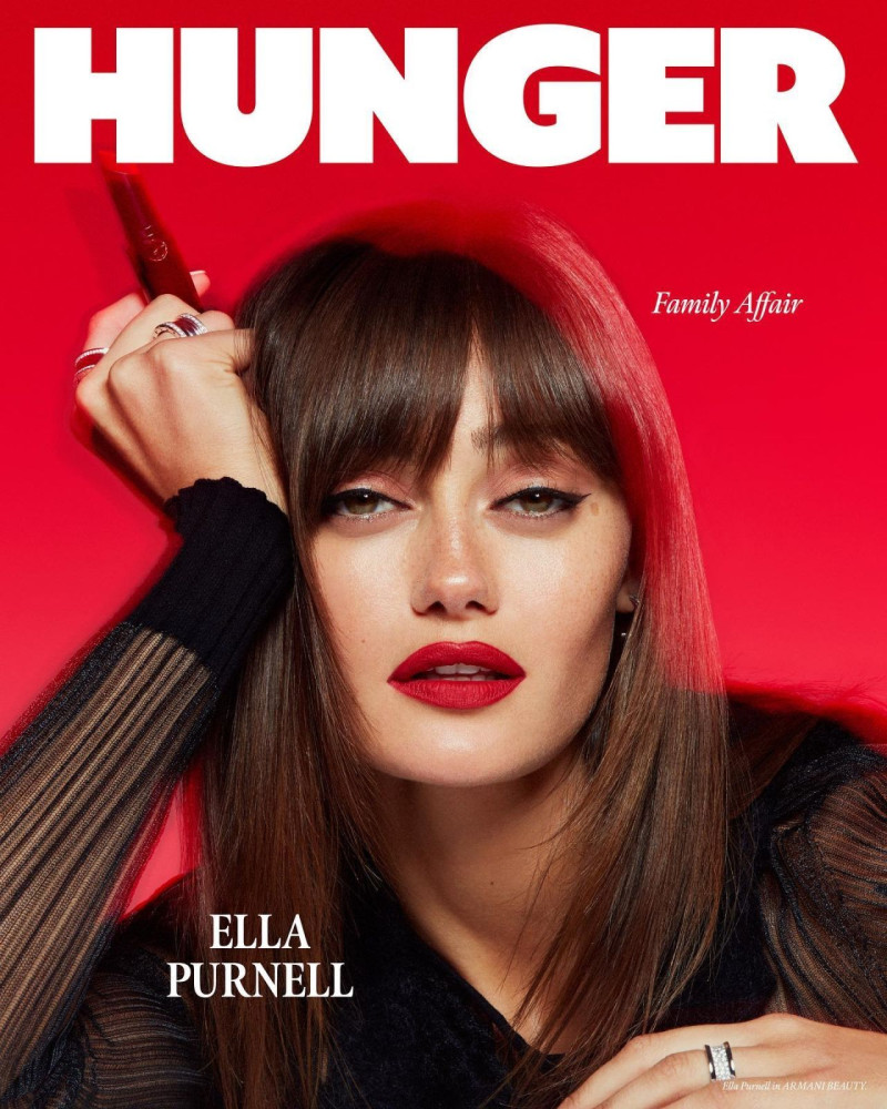 Ella Purnell featured on the The Hunger cover from October 2024