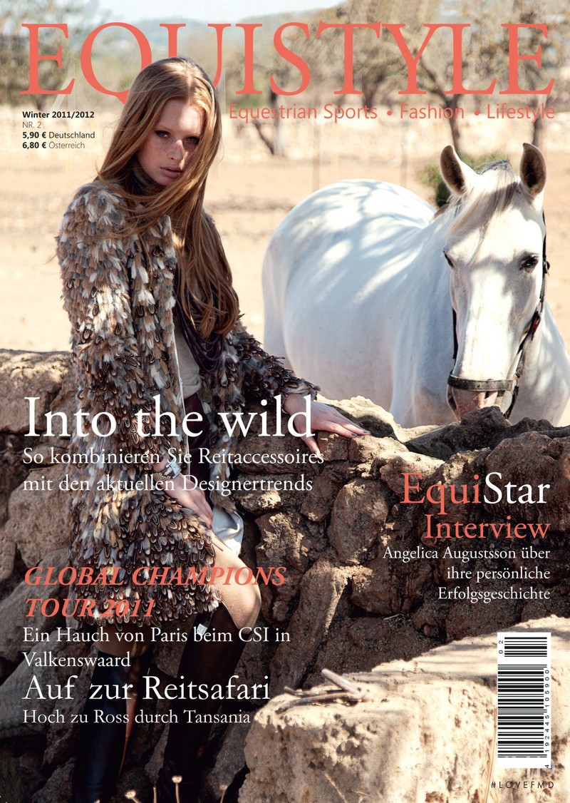 Patrycja Marciniak featured on the EQUISTYLE cover from December 2011