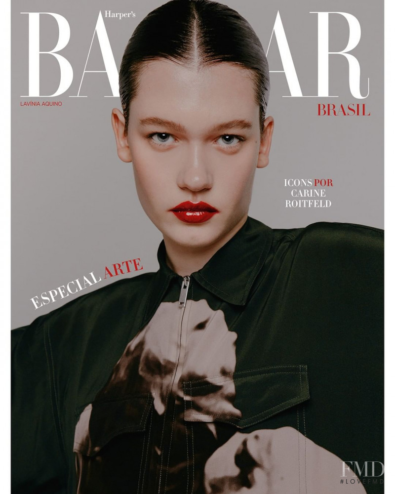  featured on the Harper\'s Bazaar Brazil cover from September 2019