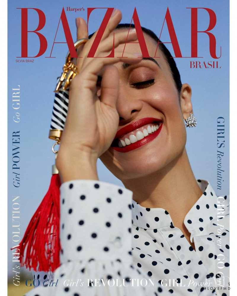 Silvia Bussade Braz featured on the Harper\'s Bazaar Brazil cover from September 2020