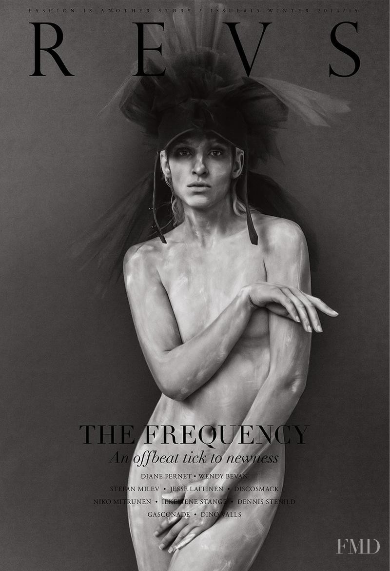 Maggie Maurer featured on the REVS cover from December 2014