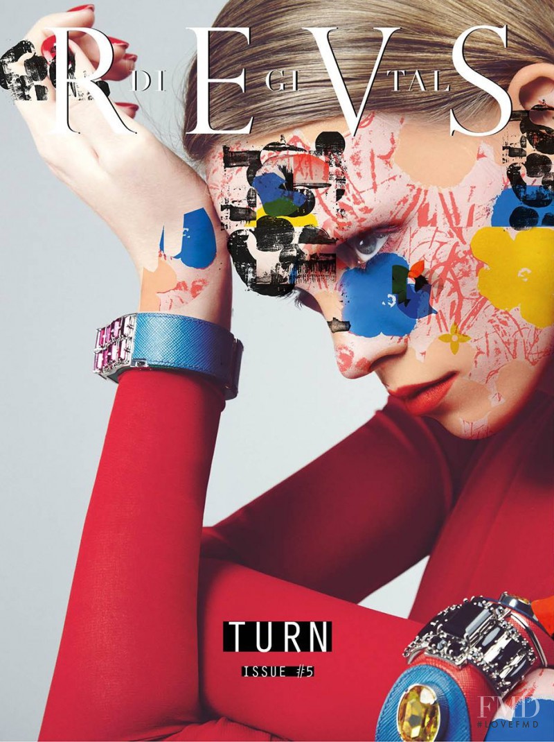 Charlotte Nolting featured on the REVS cover from September 2014