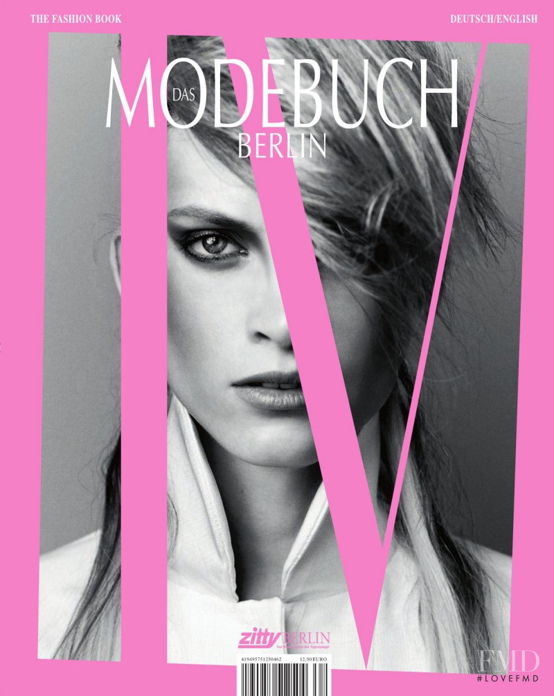 Luca Gadjus featured on the Das Modebuch cover from September 2011
