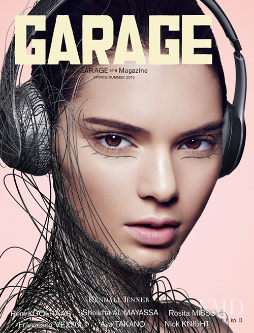 Kendall Jenner featured on the Garage cover from March 2015