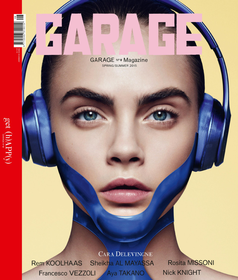 Cara Delevingne featured on the Garage cover from March 2015