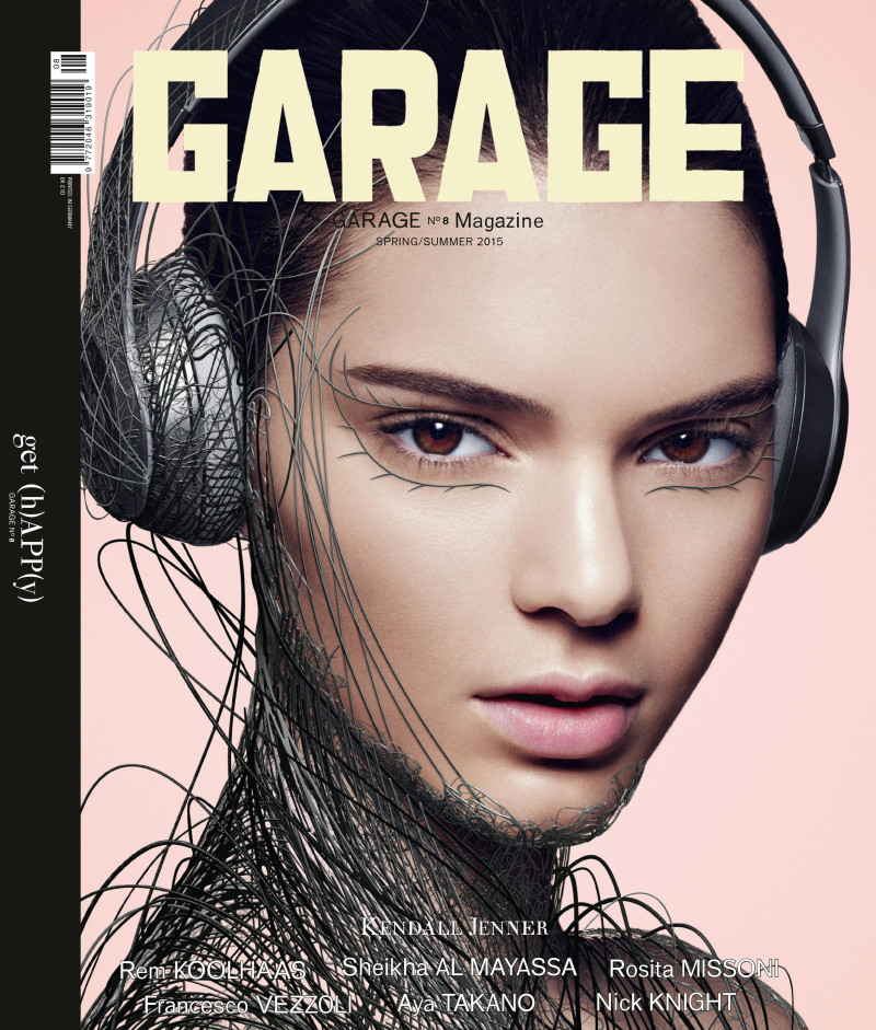 Kendall Jenner featured on the Garage cover from March 2015