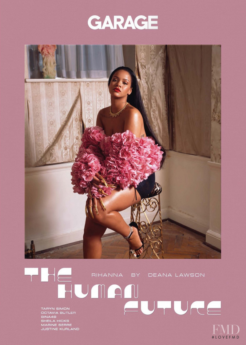 Rihanna featured on the Garage cover from September 2018