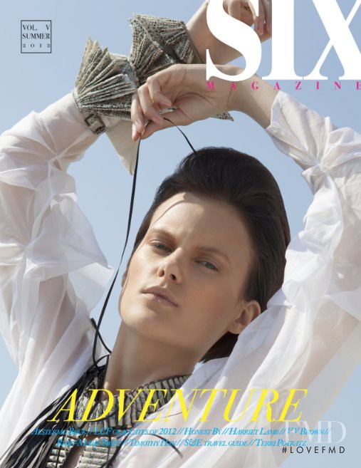 Anna Lundgaard featured on the SIX cover from August 2012