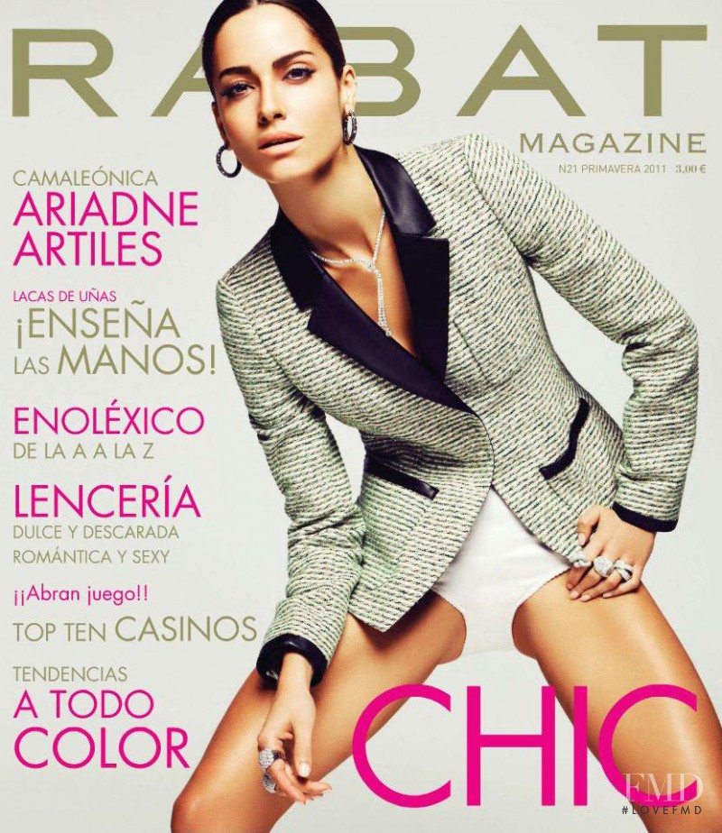 Ariadne Artiles featured on the Rabat Spain cover from March 2011