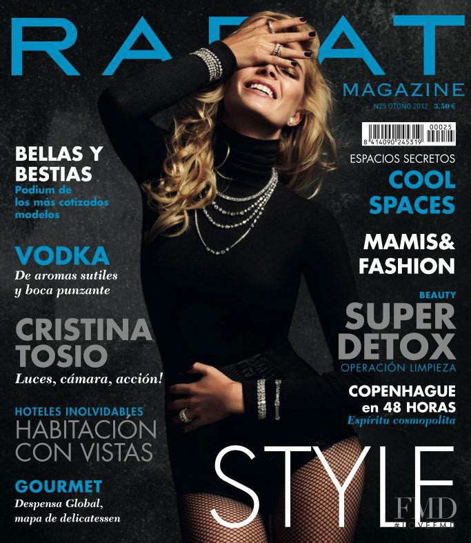 Cristina Tosio featured on the Rabat Spain cover from September 2012