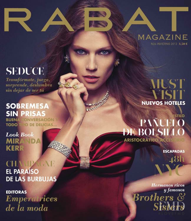 Masha Novoselova featured on the Rabat Spain cover from January 2013