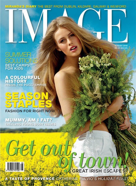  featured on the IMAGE Ireland cover from August 2010