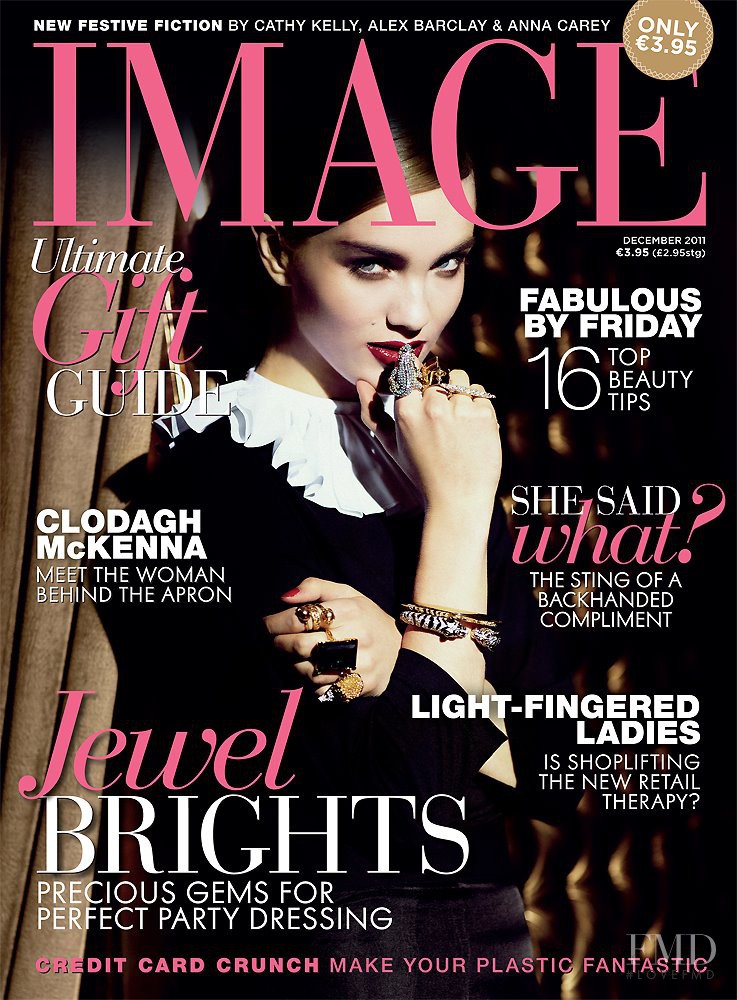 Odile Coco van Stuijvenberg featured on the IMAGE Ireland cover from December 2011