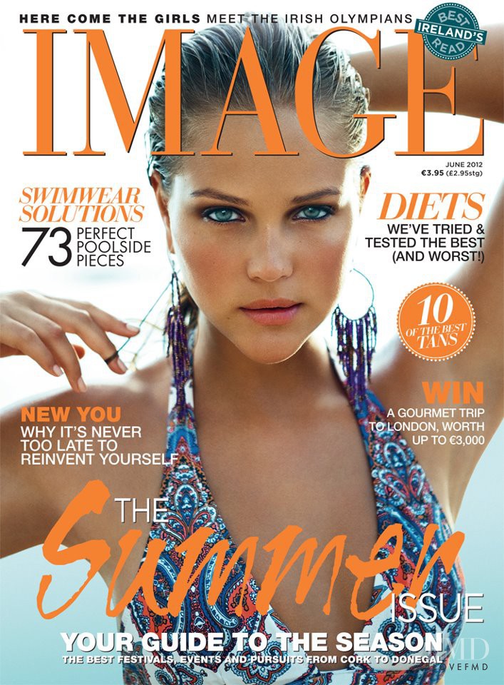Esti Ginzburg featured on the IMAGE Ireland cover from June 2012