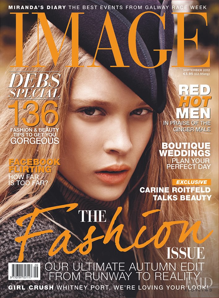 Rianne Haspels featured on the IMAGE Ireland cover from September 2012