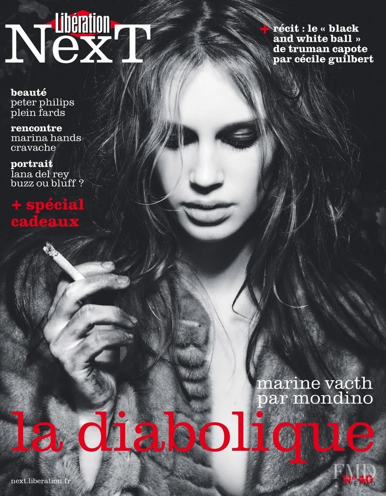Marine Vacth featured on the Next Liberation cover from December 2011