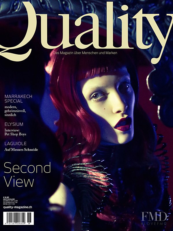 Valeria Smirnova featured on the Quality cover from November 2012