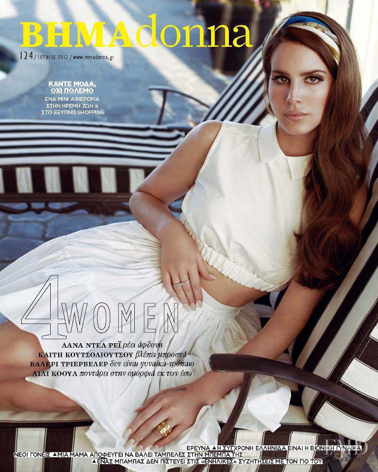 Lana del Rey featured on the BHMAdonna cover from July 2012