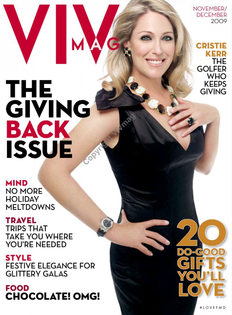  featured on the VIV Mag cover from November 2009