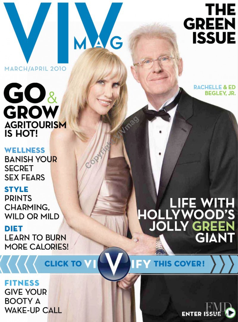  featured on the VIV Mag cover from March 2010