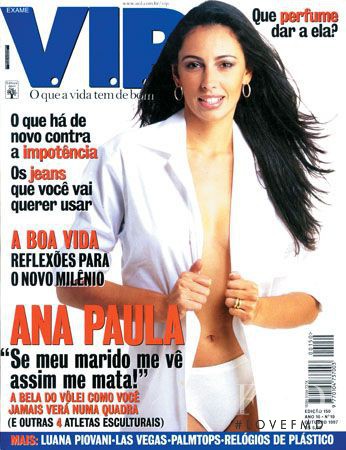 Ana Paula Connelly featured on the VIP cover from October 1997