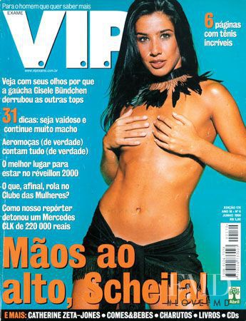 Scheila Carvalho featured on the VIP cover from June 1999