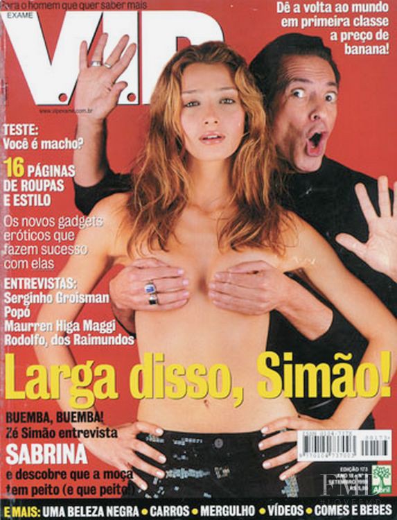 Sabrina Parlatore featured on the VIP cover from September 1999