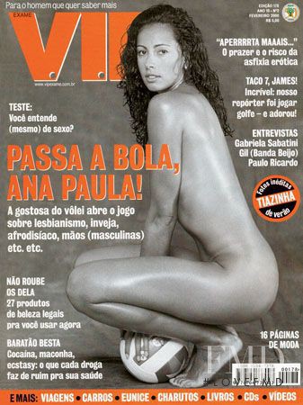 Ana Paula Connelly featured on the VIP cover from February 2000
