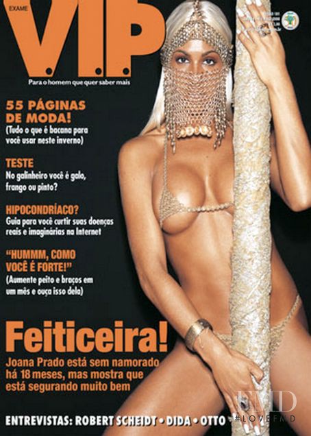 Joana Prado featured on the VIP cover from May 2000