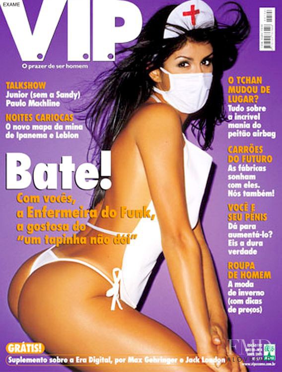 Ariane Latuf featured on the VIP cover from April 2001
