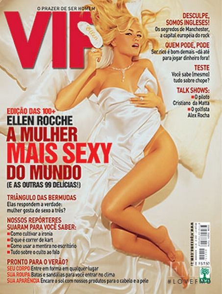 Ellen Rocche featured on the VIP cover from November 2002