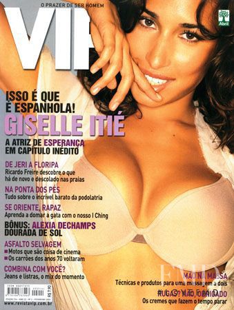 Giselle Itié featured on the VIP cover from February 2003