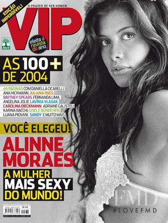Alinne Moraes featured on the VIP cover from November 2004