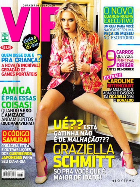 Graziella Schimitt featured on the VIP cover from March 2005
