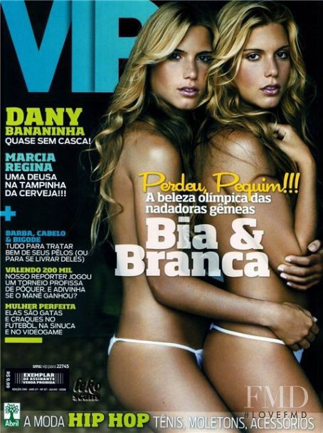 Franca Feres featured on the VIP cover from July 2008